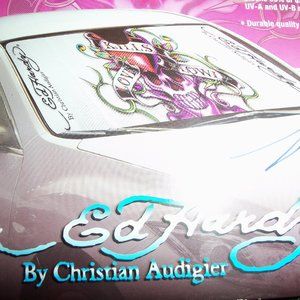 Ed Hardy Auto Shade Love Kills New Standard Cars